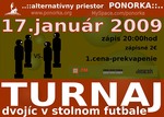 Turnaj dvojíc v stolnom futbale