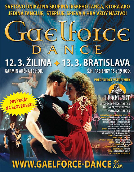 Gaelforce Dance na Slovensku