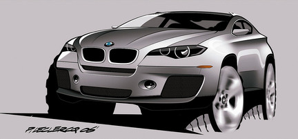 Koncept BMW X6 BMW X6 - koncept