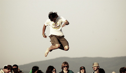 Bažant Pohoda 2007 - Bungee Jumping