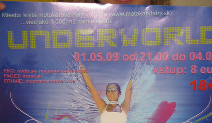Underworld Dance Party 1.5.2009 - Motokáry Tatry, Svit by Cobra