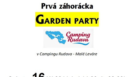 Camping Rudava: Ladies Night Party with Strawberries + Prvá záhorácka Garden party  už tento víkend! 