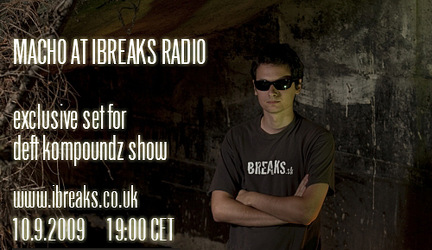 Macho na rádiu ibreaks.co.uk